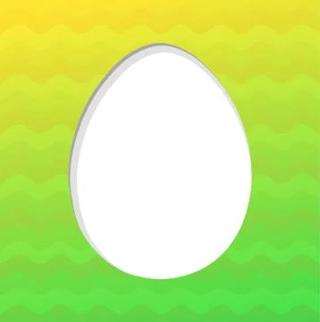 Gift Card For Easter in style Design Stock Illustration