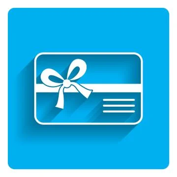 Gift card icon 스톡 일러스트