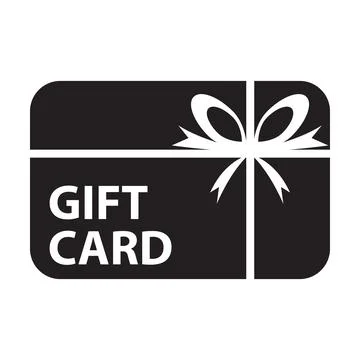 Gift card icon vector for graphic design, logo, website, social media, mobile Stock Illustration