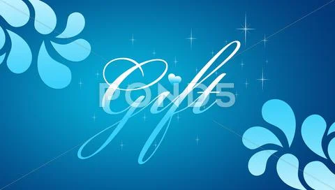 Gift card Stock Illustration