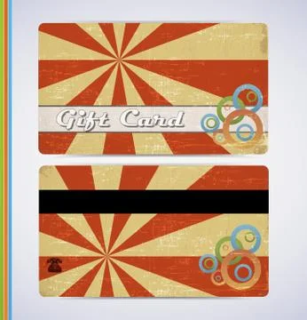 Gift Card Stock Illustration