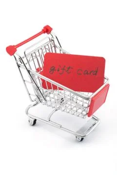 Gift card Stock Photos
