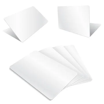 Gift Card Templates Stock Illustration