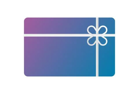 Gift card vector icon, surprise symbol. Stock Illustration