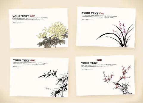 Gift cards Stock Illustration