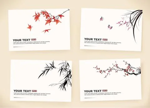 Gift cards Stock Illustration