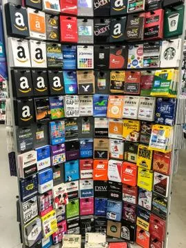 Gift cards Foto stock