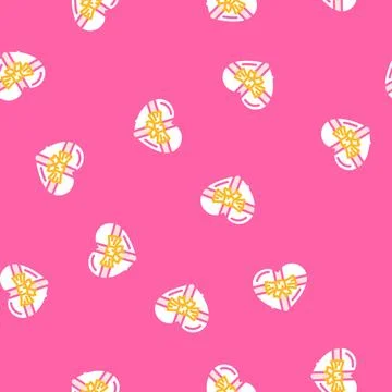 Gift chocolate candy food vector seamless pattern Stock Illustration