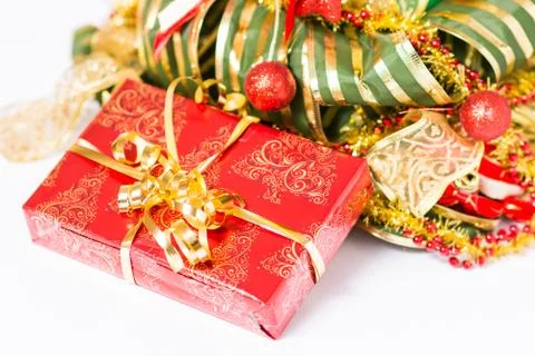 Gift christmas Stock Photos