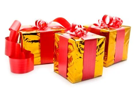 Gift to Christmas Stock Photos
