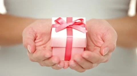 Gift closeup Video stock 12615494