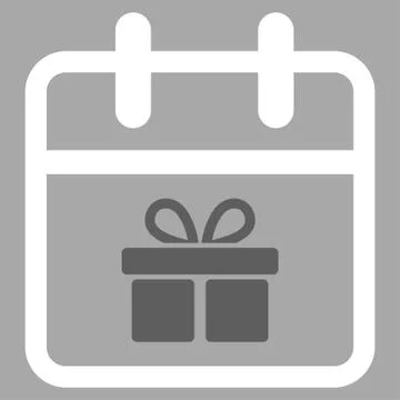 Gift Date Icon Stock Illustration