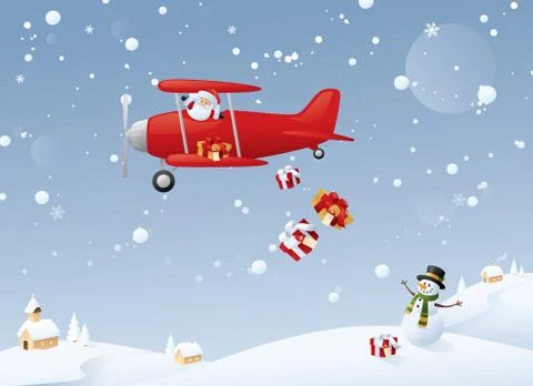 Gift drop Stock Illustration