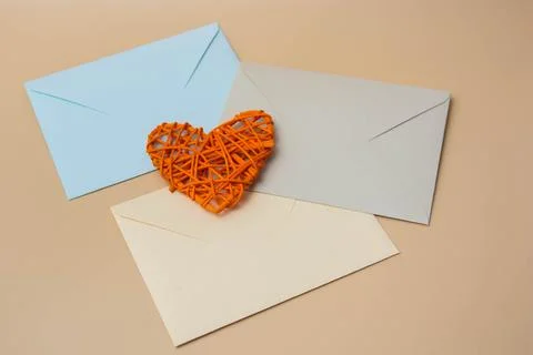 Gift envelope Stock Photos