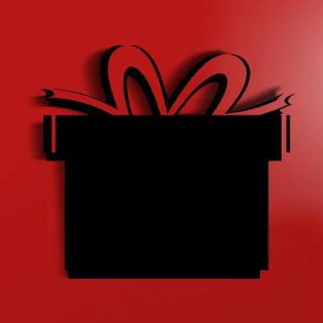 Gift flat design fresh background design Illustrazione stock