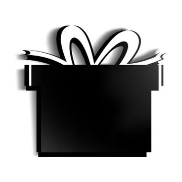 Gift flat design fresh background design Stock Illustration