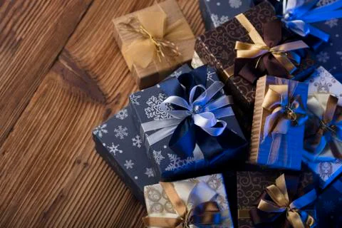 Gift giving concept. Stock Photos