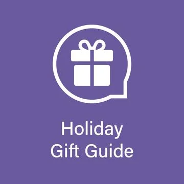 Gift guide icon set voucher colorful Stock-Illustration