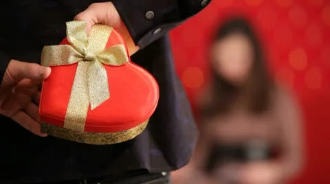 The gift. HD Stock Footage 10574615