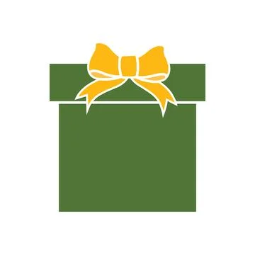 Gift icon design Illustrazione stock