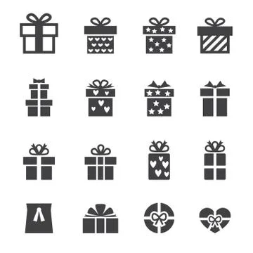 Gift icon Stock Illustration