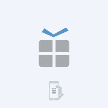 Gift icon Stockillustratie