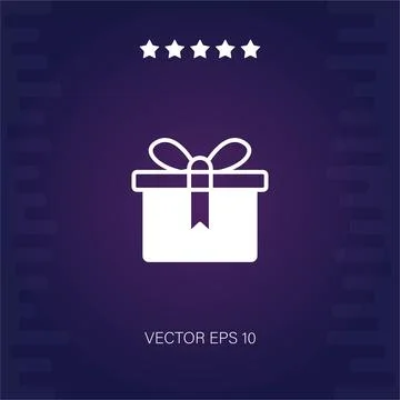 Gift  icon Stock Illustration