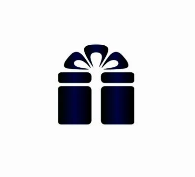 Gift icon pictogram. Vector web icon gift. Birthday gift Stock Illustration