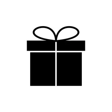 Gift icon vector. gift box icon. birthday gift Stock Illustration