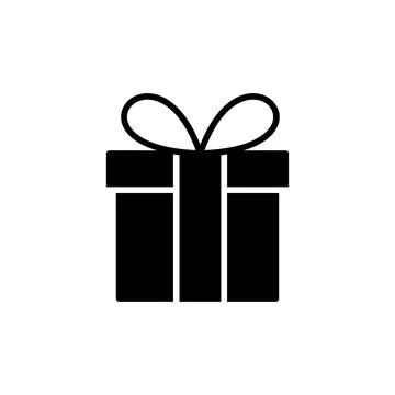 Gift icon vector. gift box icon. birthday gift Stock Illustration