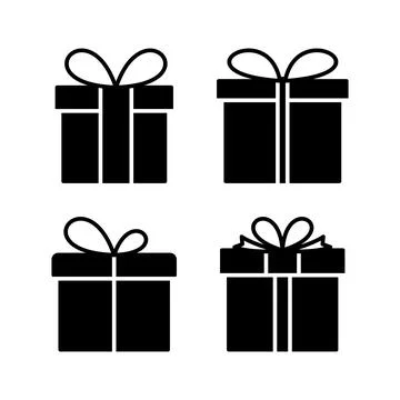 Gift icon vector. gift box icon. birthday gift Stock Illustration