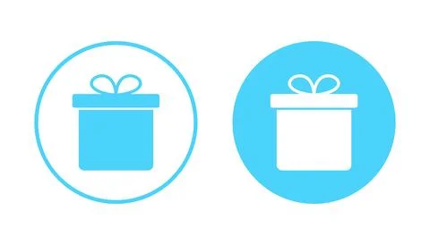 Gift icon vector. gift sign and symbol. birthday gift Stock Illustration