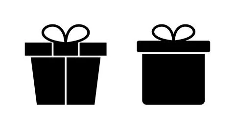 Gift icon vector. gift sign and symbol. birthday gift Stock Illustration