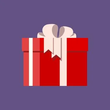 Gift icon, vector Stock Illustration