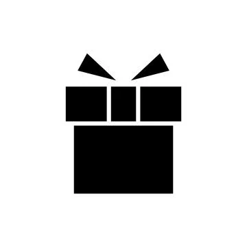 Gift icon vector illustration. gift sign and symbol. birthday gift Stock Illustration