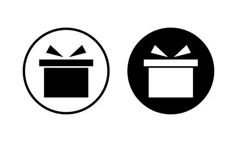 Gift icon vector illustration. gift sign and symbol. birthday gift Stock Illustration