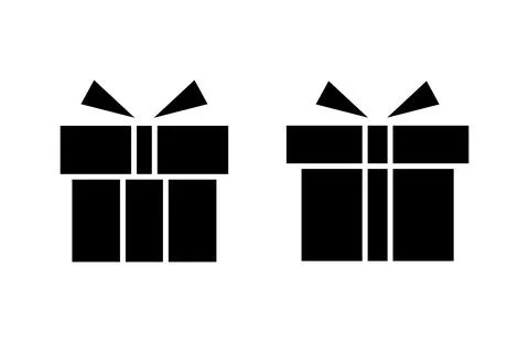 Gift icon vector illustration. gift sign and symbol. birthday gift Stock Illustration