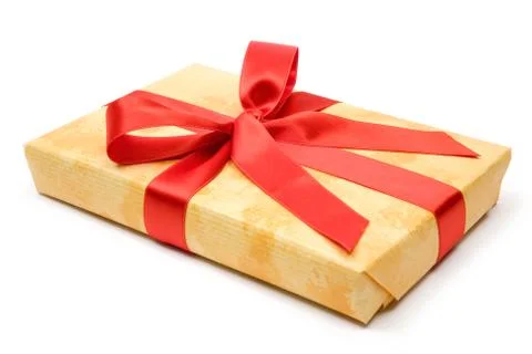 Gift Isolated on a White Background Foto stock