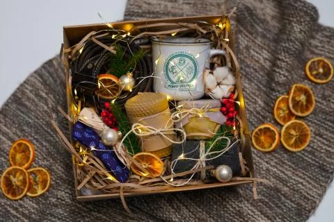 Gift for man Stock Photos