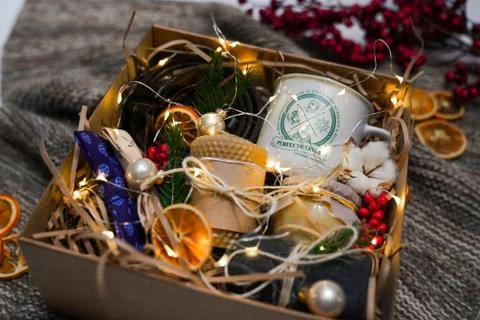 Gift for man Stock Photos