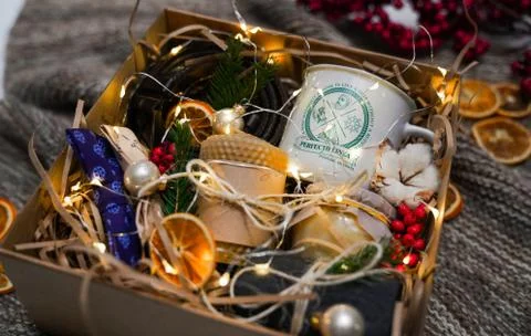 Gift for man Stock Photos