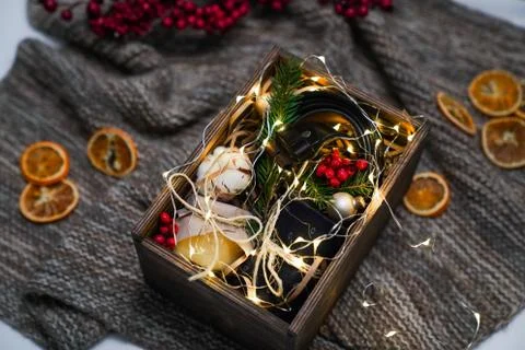 Gift for man Stock Photos