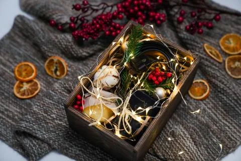 Gift for man Stock Photos