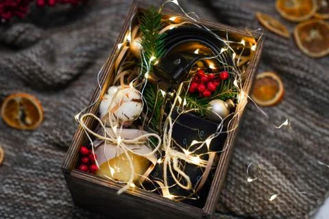 Gift for man Stock Photos