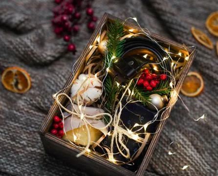 Gift for man Stock Photos