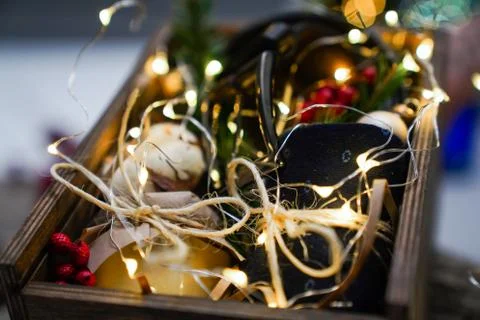 Gift for man Stock Photos