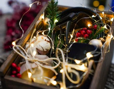 Gift for man Stock Photos