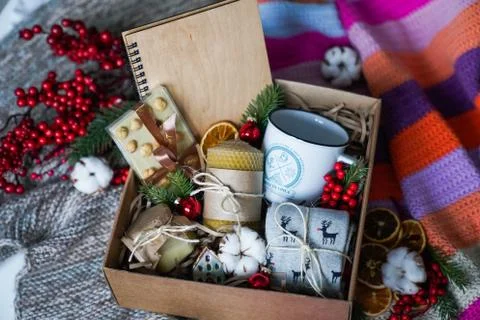 Gift for man Stock Photos