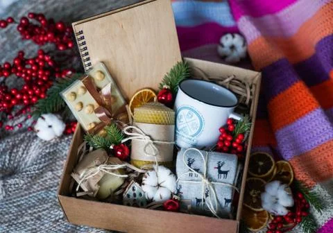 Gift for man Stock Photos