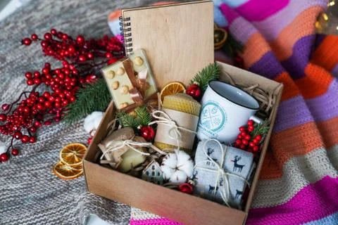 Gift for man Stock Photos